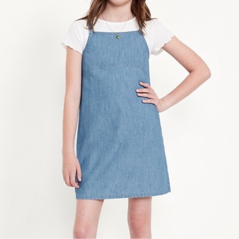 Old Navy Light Blue Denim Skirt